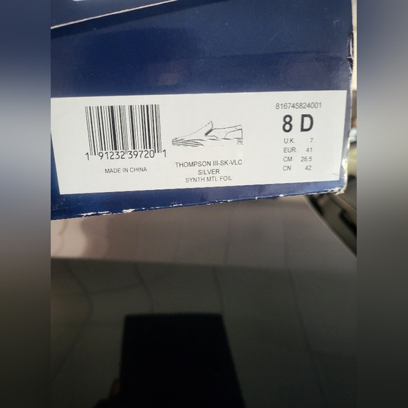 Ralph Lauren Silver Slip-On Loafers - Picture 4 of 4